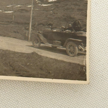 Antique Car Automobile in Mountains Photo Photograph Lot 3x