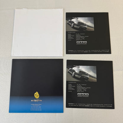Benarrow Benninghoven Car Automobile Sales Brochure Catalog German 2009