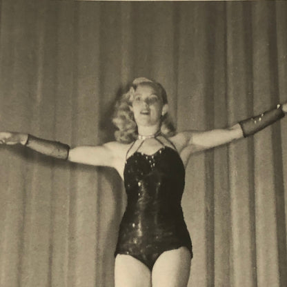 Circus Performers Balancing Act on Unicycle Photo Photograph The Renellis
