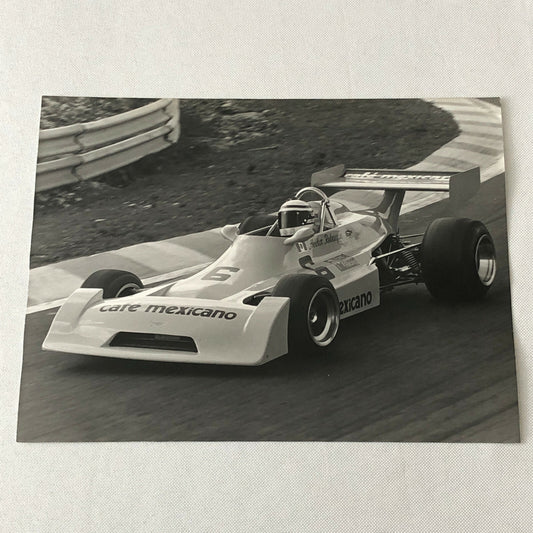 Vintage 1975 Formula 2 F2 Racing Photo Photograph Estoril Hector Rebaque 