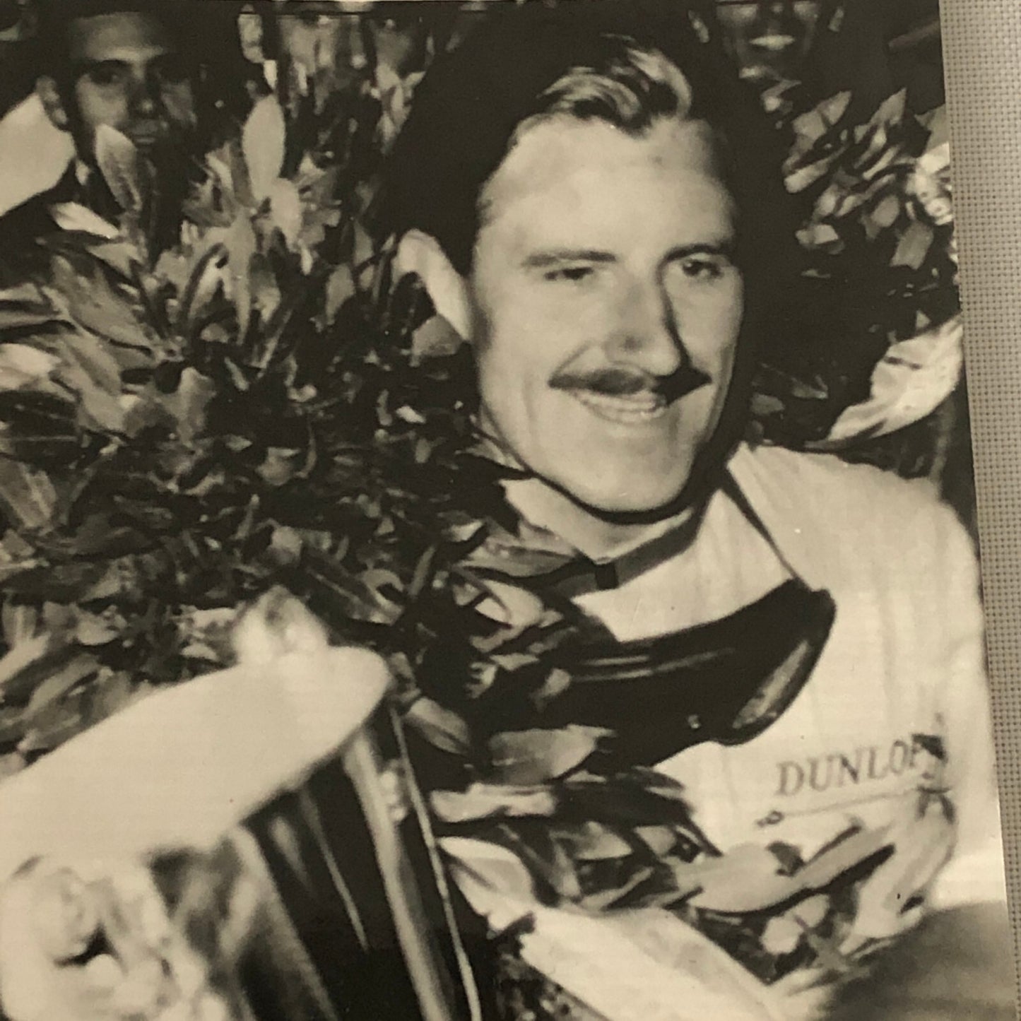 Vintage Graham Hill Racing Driver Press Photo Photograph Print