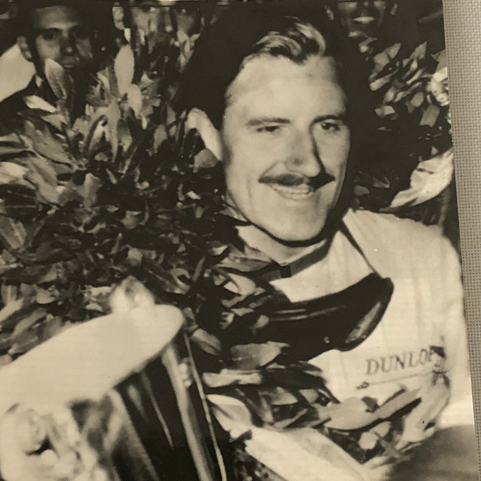 Vintage Graham Hill Racing Driver Press Photo Photograph Print