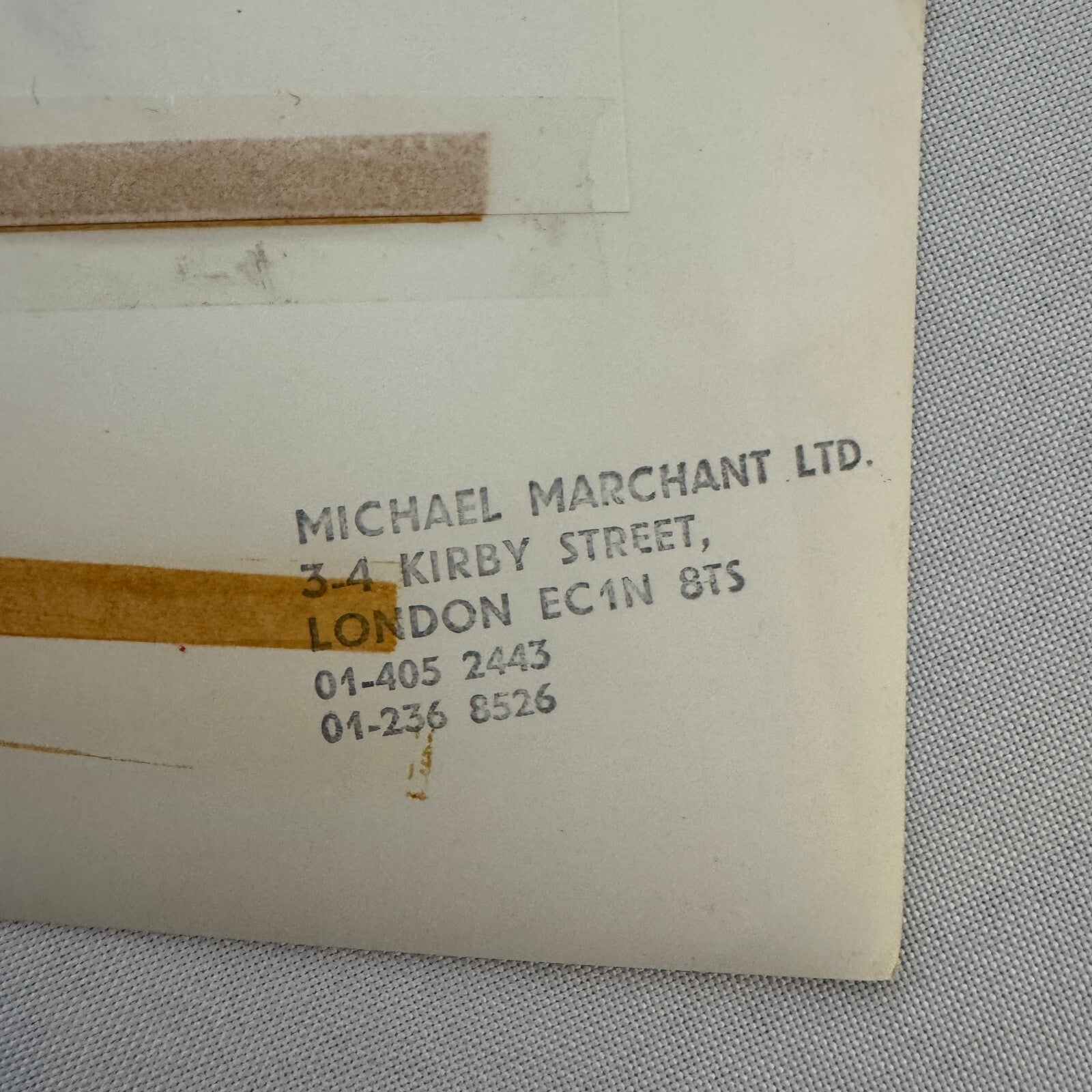 Porsche Racing Driver Derek Bell Photo Photograph Vintage