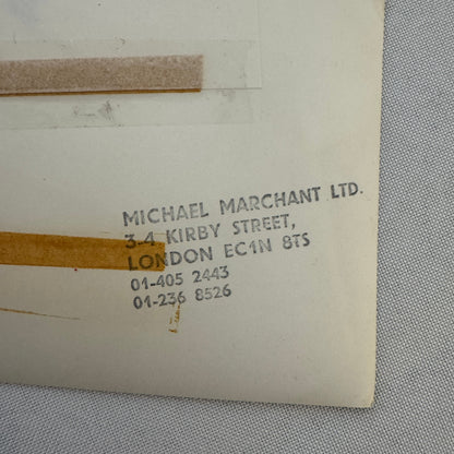 Porsche Racing Driver Derek Bell Photo Photograph Vintage