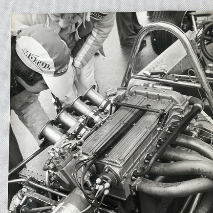 Vintage 1975 Formula 2 F2 Racing Photo Photograph Hockenheim Car Engine 
