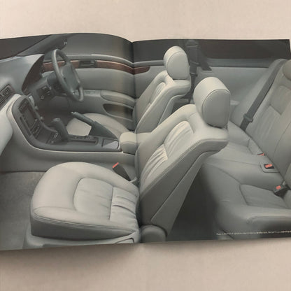 Toyota Soarer 4000 2500 Twin Turbo Car Sales Brochure Catalog Japanese JDM