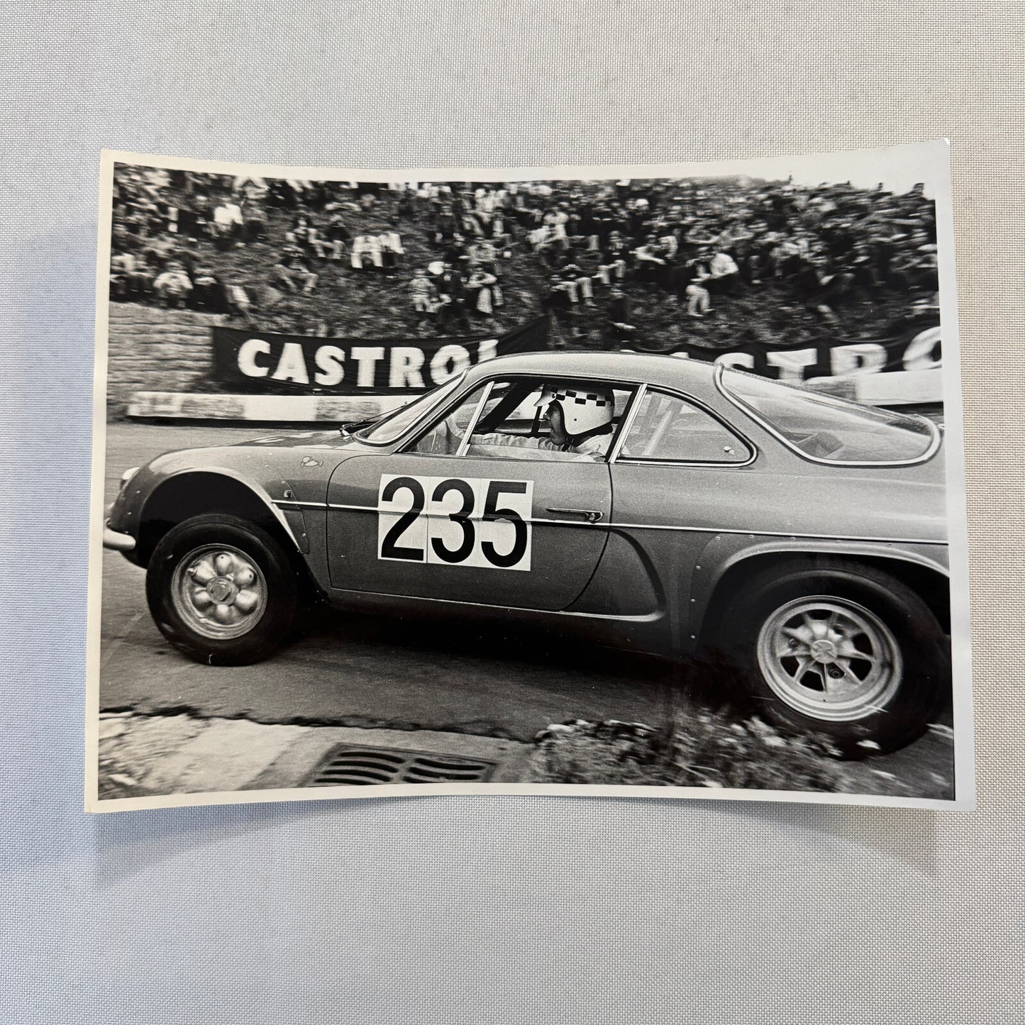 Renault Alpine Racing Car Photo Photograph Print Henri Grandsire Vintage Race