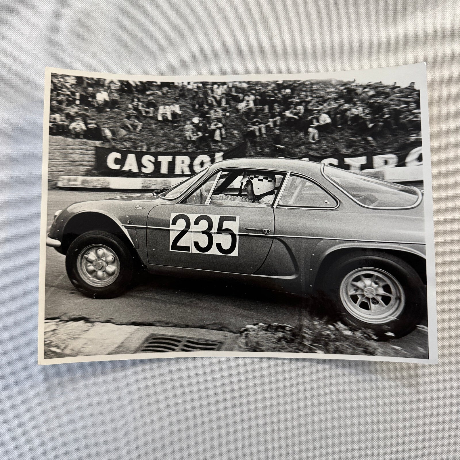 Renault Alpine Racing Car Photo Photograph Print Henri Grandsire Vintage Race