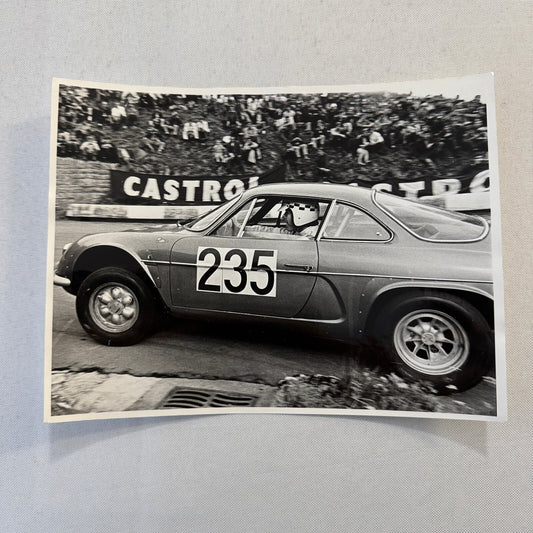 Renault Alpine Racing Car Photo Photograph Print Henri Grandsire Vintage Race