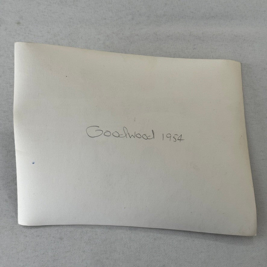 Vintage Racing Photo 1954 Goodwood Unidentified Car Motorsport Race Car