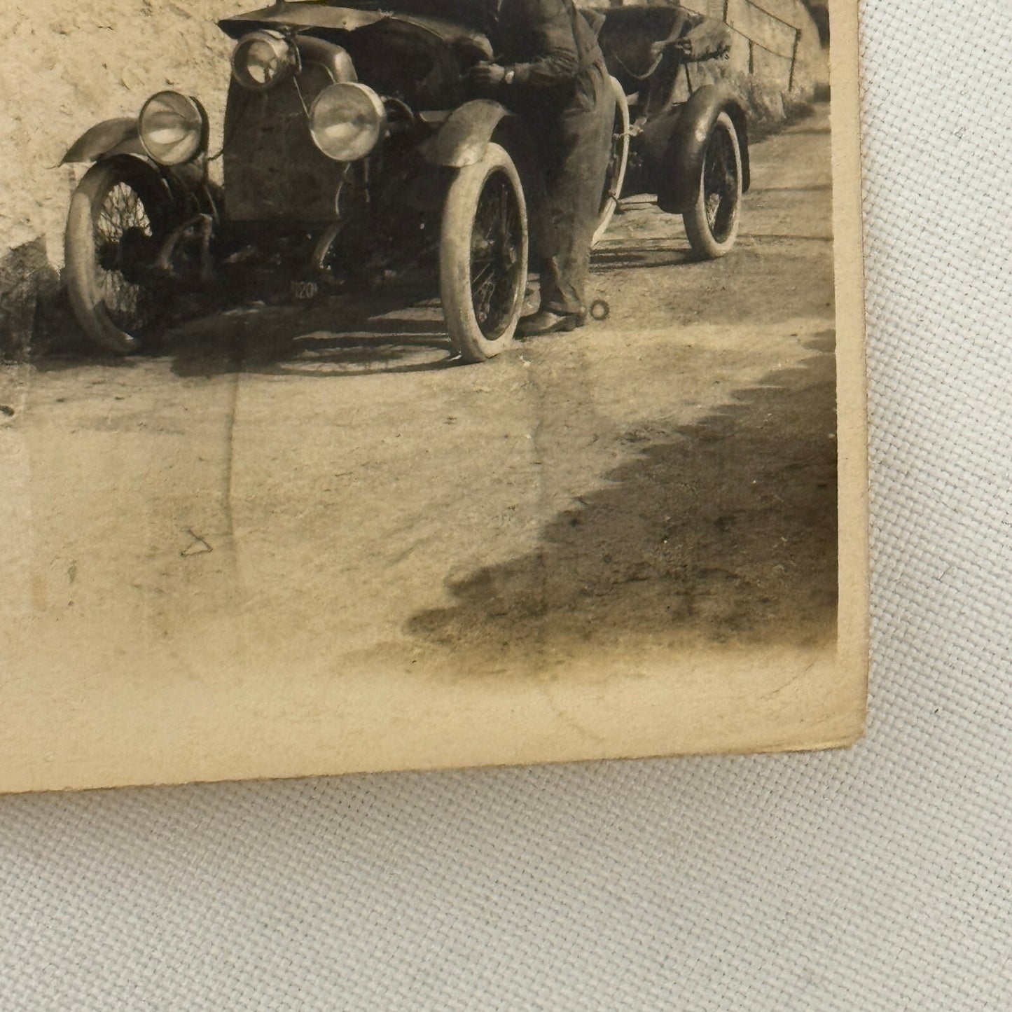 Vintage Photograph Photo Early Antique Car Automobile 1919