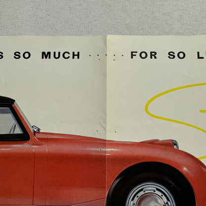 Austin Healey Sprite Roadster Car Sales Brochure Catalog Bugeye Sprite Frogeye