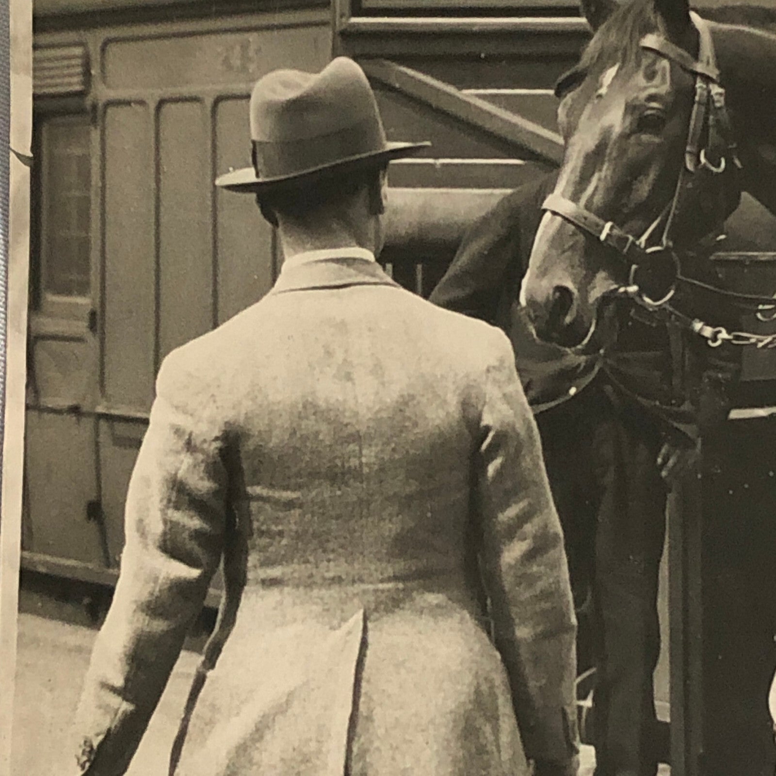 Press Photo Photograph Horse Racing Race at Epsom Manitoba Derby Favourite 1933