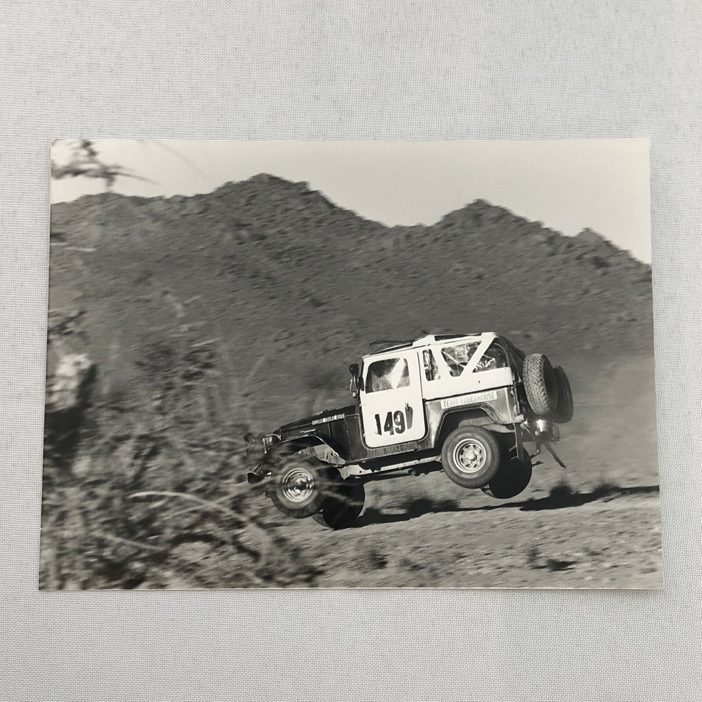 1980 Transafrica Rally Rallye Photo Photograph DPPI Jeep