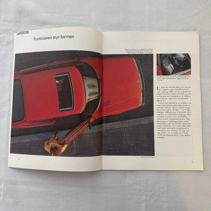 1992 Saab 900 Car Sales Brochure Catalog 900S 900i 900 Turbo Aero SWEDISH
