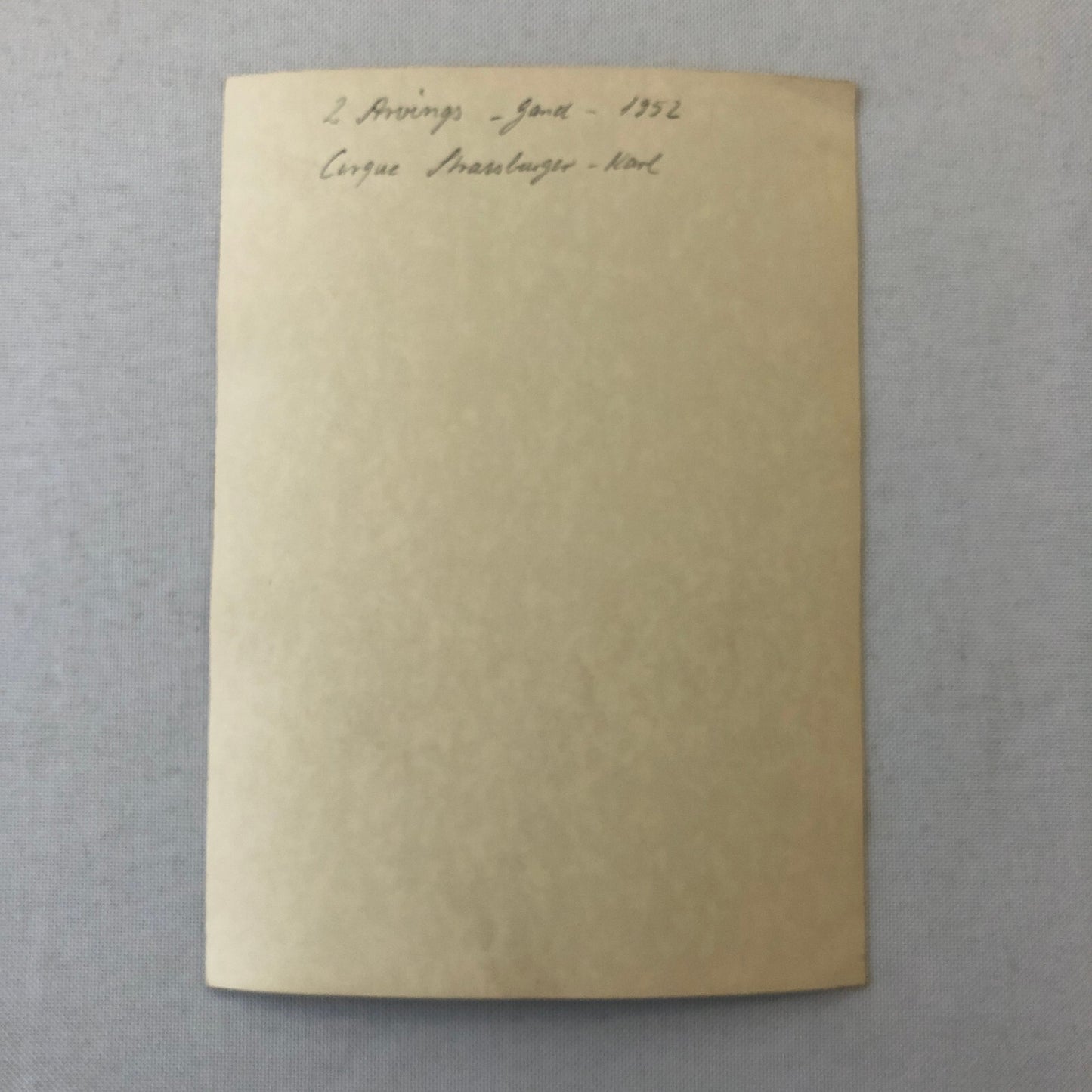 Circus Performer Unicycle Balancing Act Vintage Photo Photograph 1952