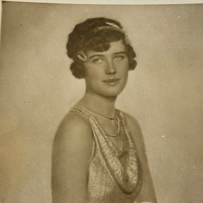 Vintage Press Photo Photograph Beautiful Hungarian Society Woman Lili Von Wein