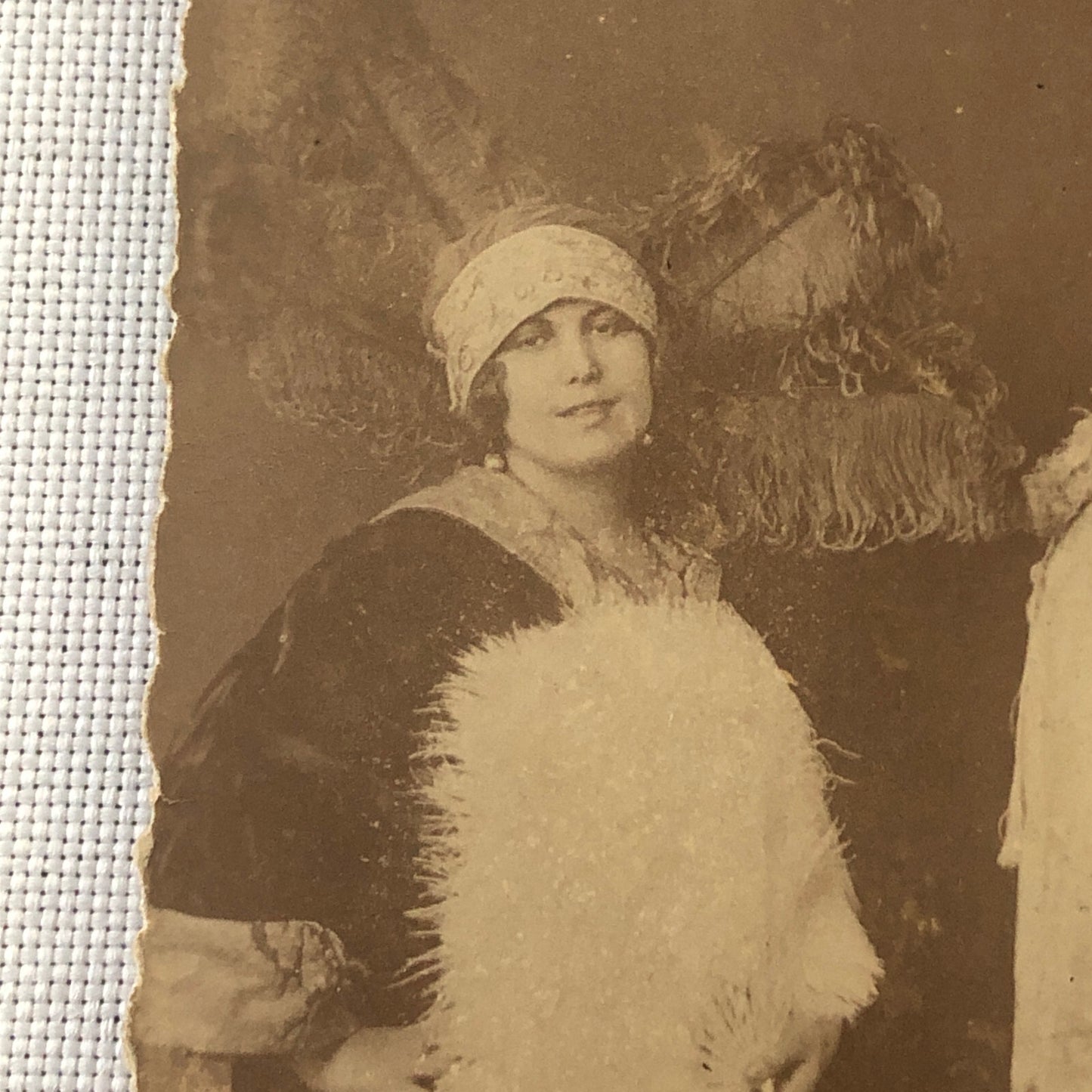 Vintage Photo Postcard Post Card Circus Performers Women in Costume