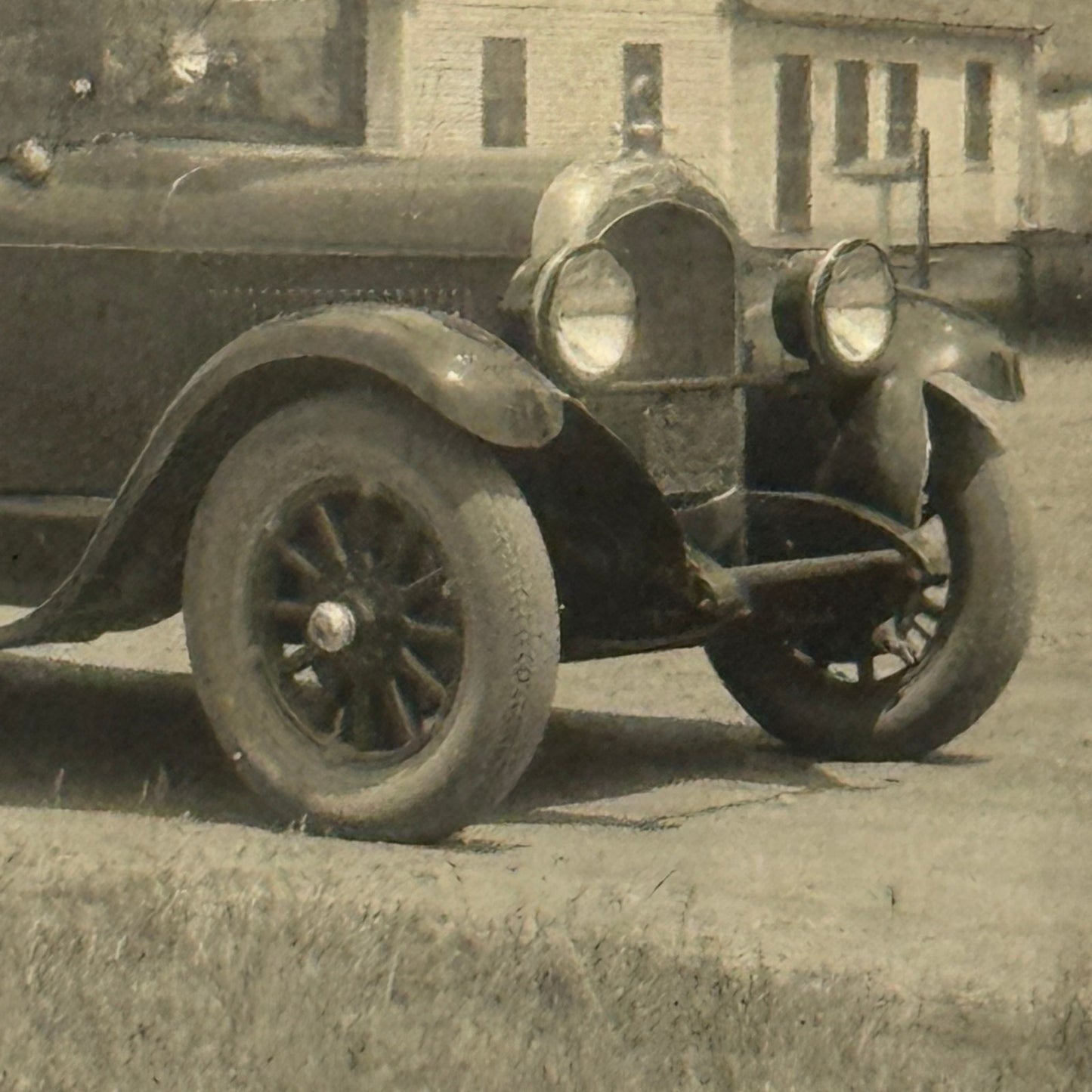 Vintage Automobile Photo Photograph Print Snapshot Car