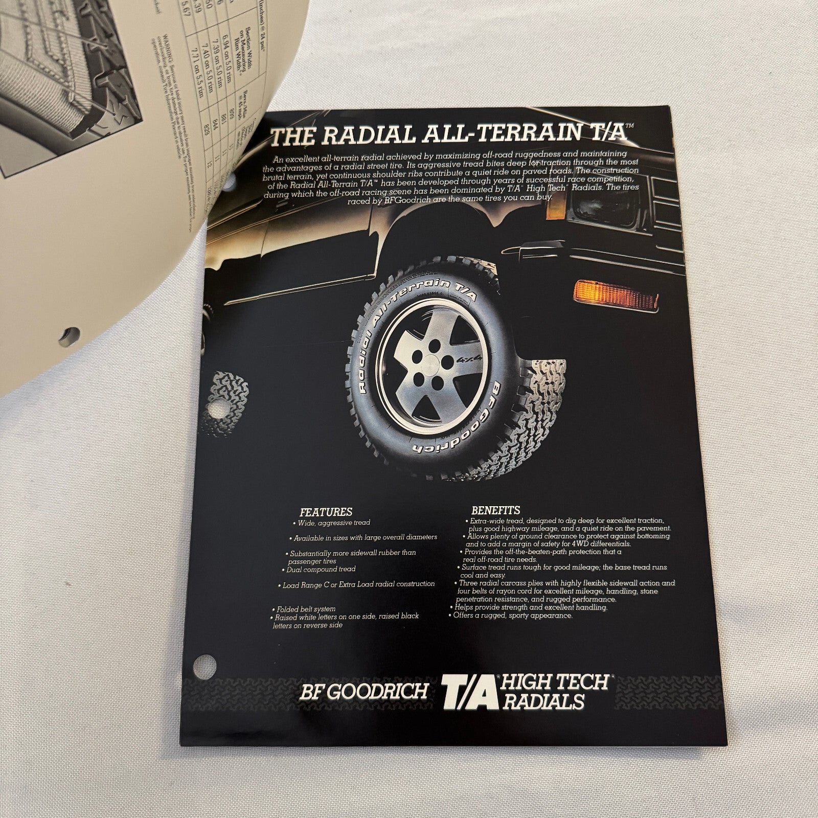 BF Goodrich Mazda Lola T616 Racing Press KIt Brochure Lola T-616 Jim Busby +