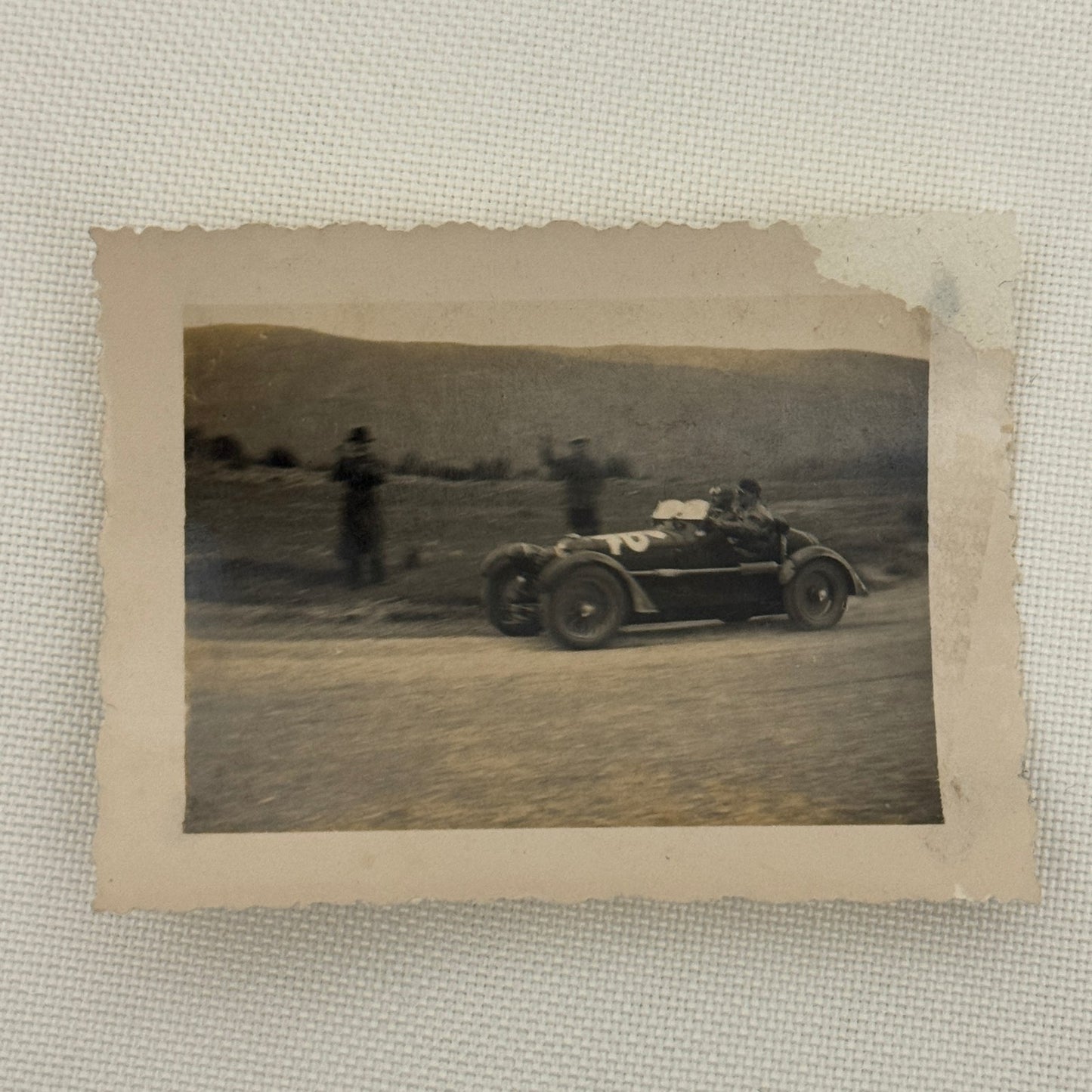 Antique Racing Photo Automobile Early Car Motorsport Photograph Print