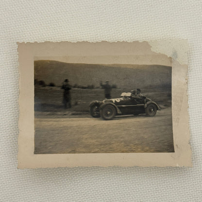 Antique Racing Photo Automobile Early Car Motorsport Photograph Print
