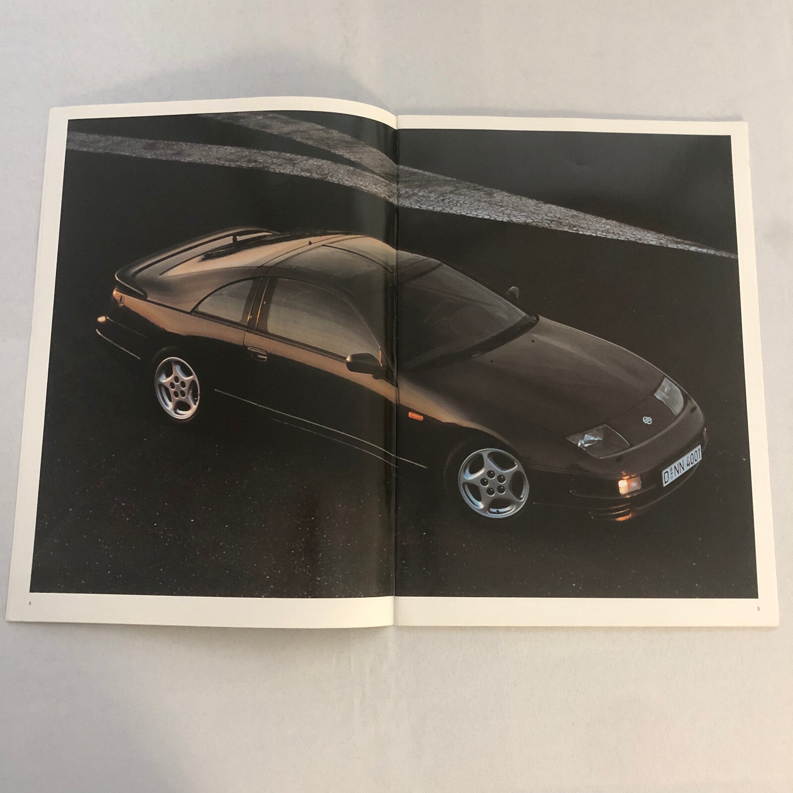 Nissan 300ZX Twin Turbo Sales Brochure Catalog German Text European 300 ZX Z