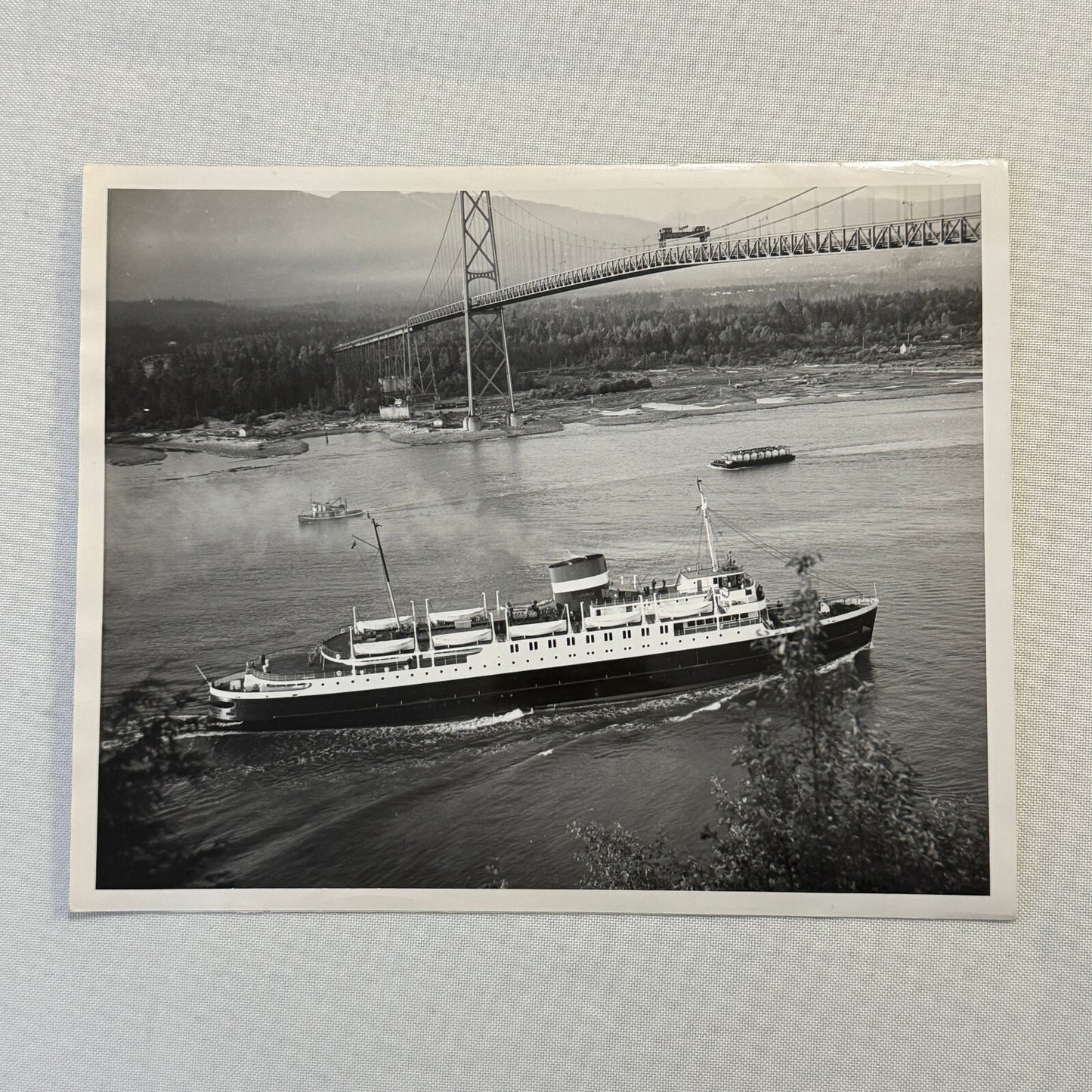 SS Prince George Canadian National Steamship Pacific Coast Service Vintage Photo