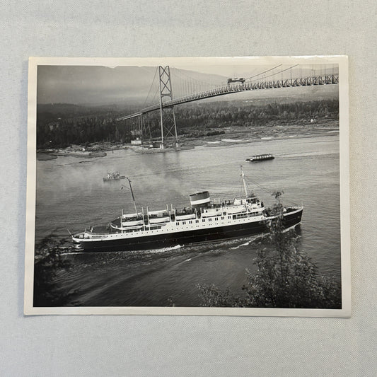 SS Prince George Canadian National Steamship Pacific Coast Service Vintage Photo