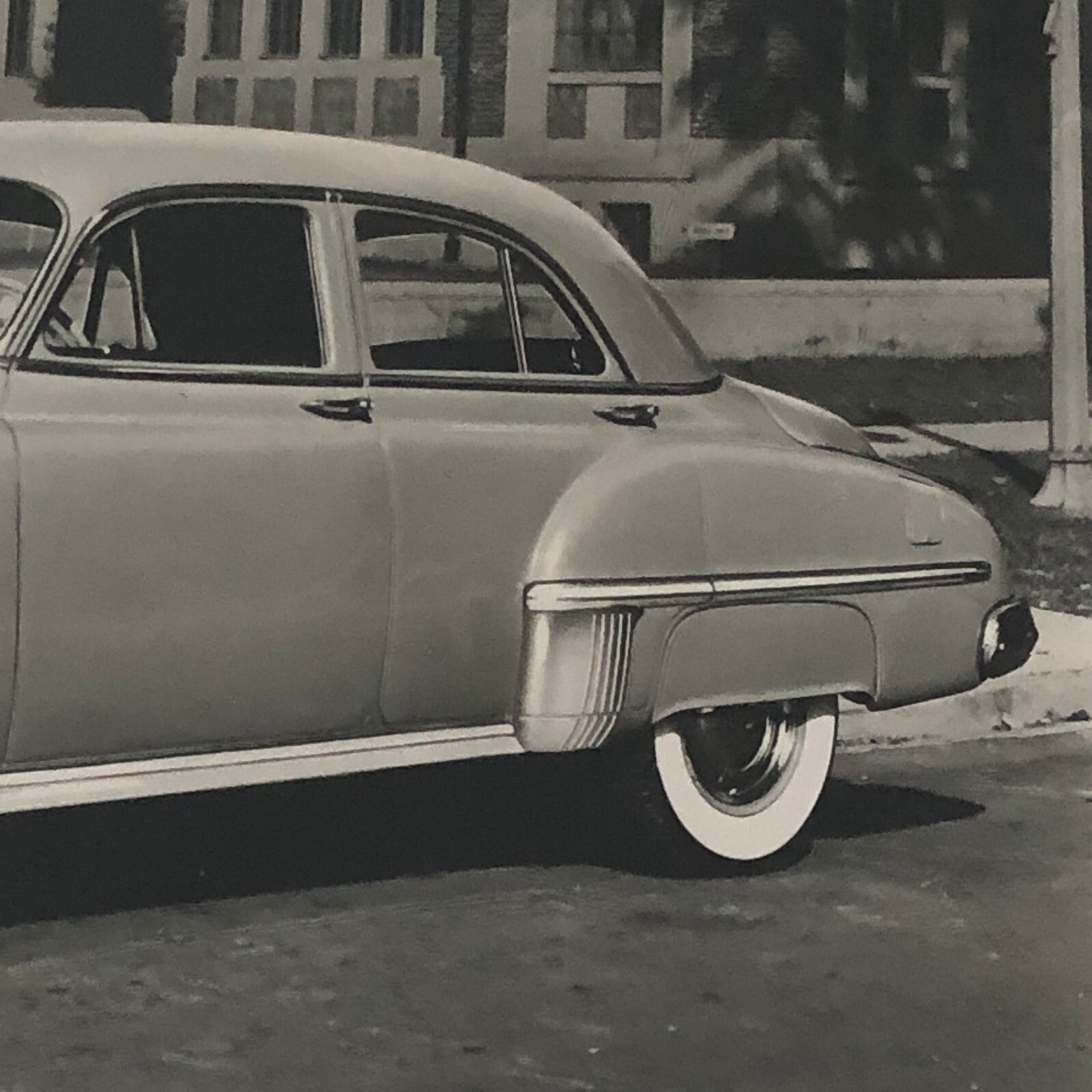 1949 Oldsmobile Series 76 Futuramic Sedan Factory Press Photo Photograph