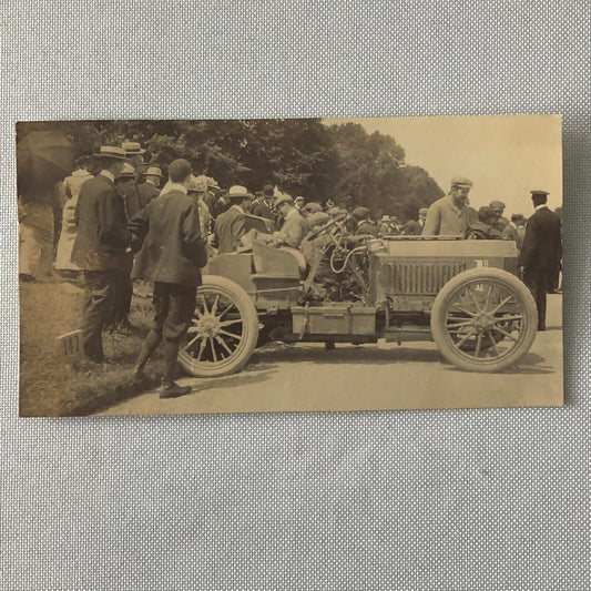 Vintage Racing Photo Photograph Print - Tag AL22E2