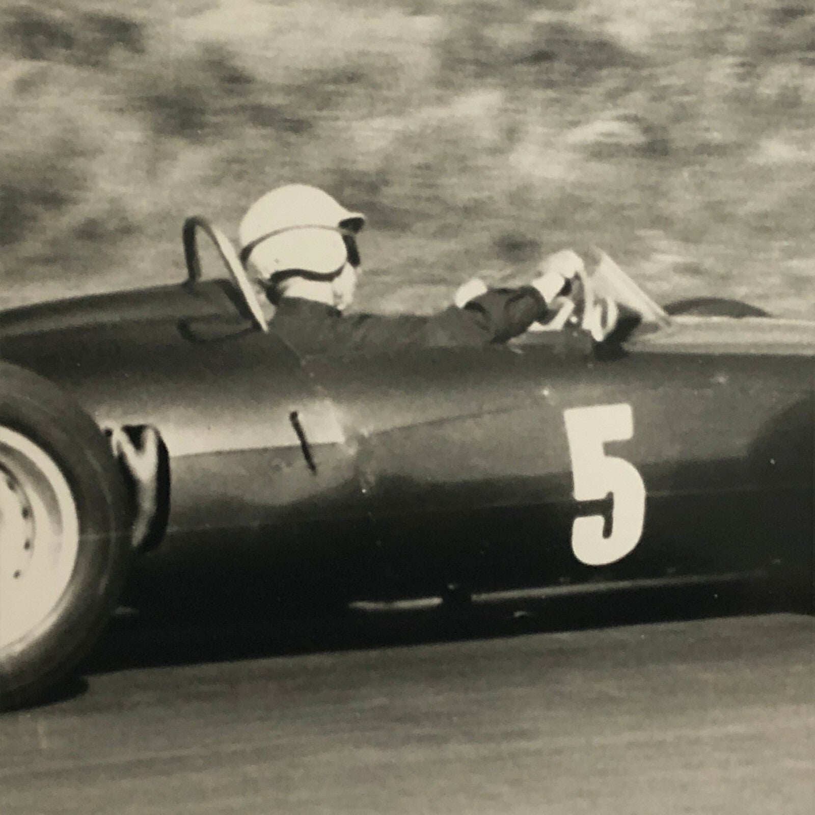 Vintage Grand Prix Racing Car Photo Photograph Print 