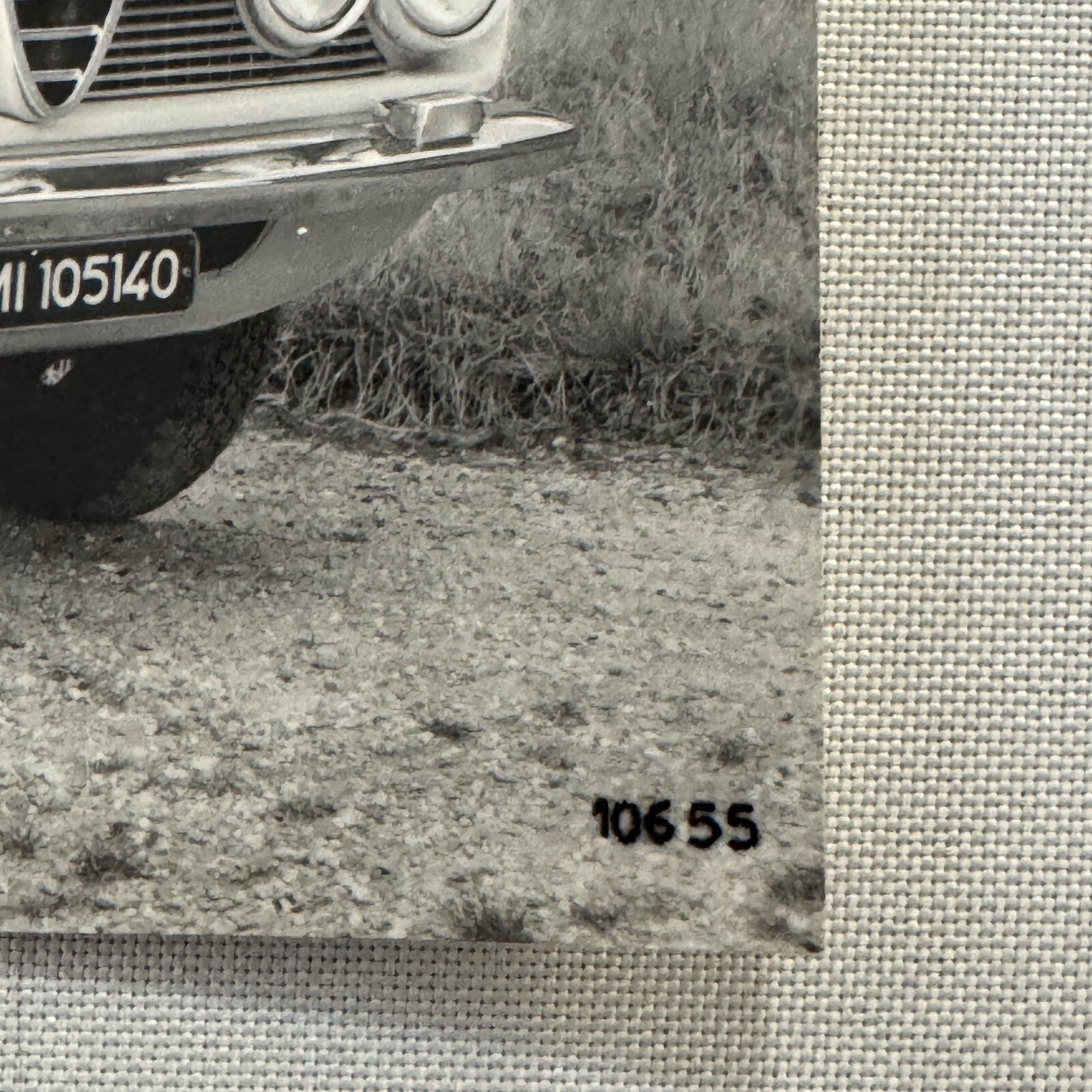 Alfa Romeo 2000 Sprint Car Photo Photograph Print VIntage