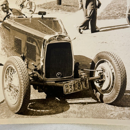 Vintage HRG Racing Car Photo Photograph Print Motorsport Driver Race