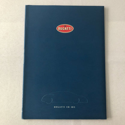 Bugatti Chiron Concept Car Press Kit Brochure Photos Bugatti GERMAN Text
