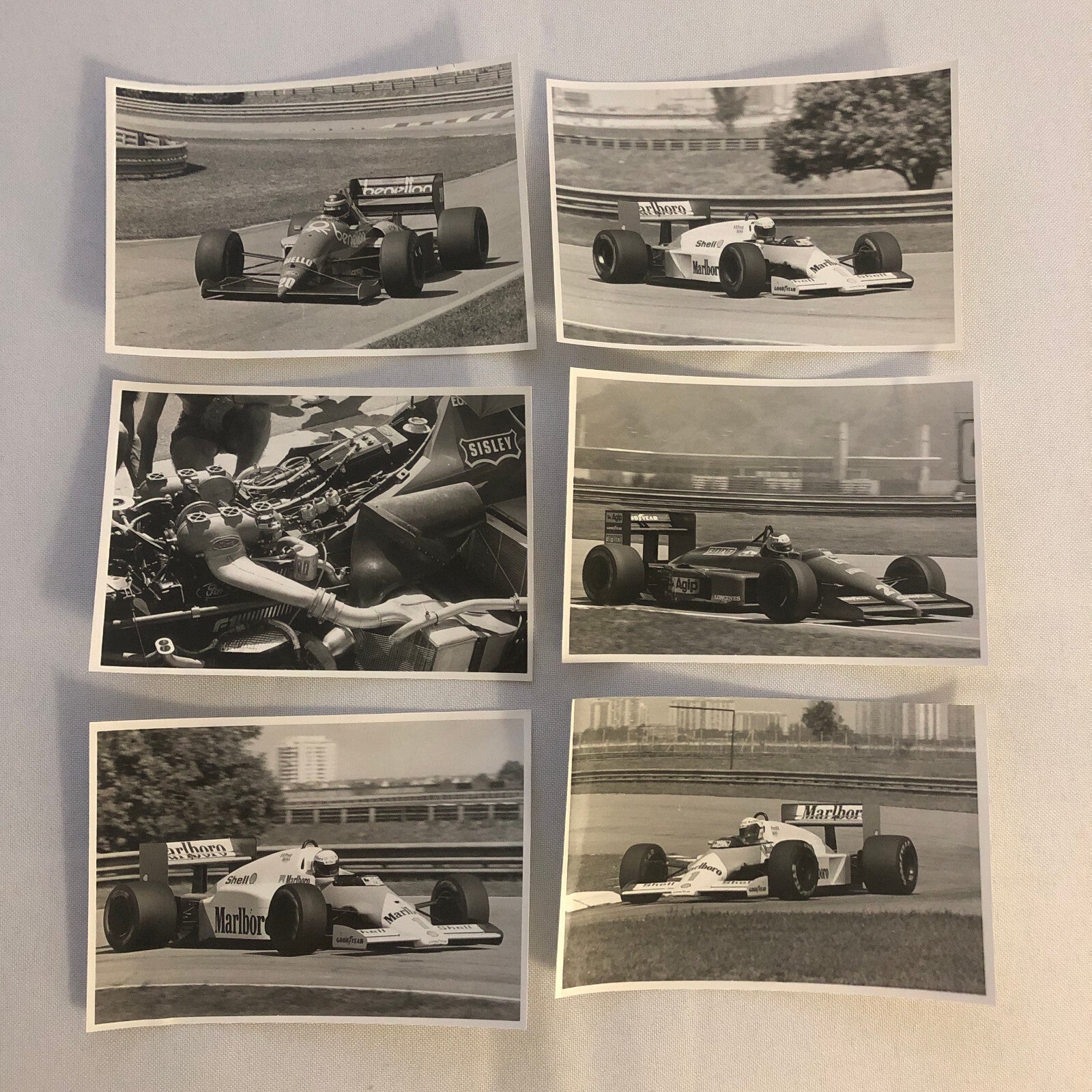 1987 Brazilian Grand Prix Formula One Racing Photo Lot 29x Ayrton Senna +