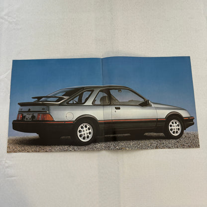 Merkur XR4Ti Car Sales Brochure Catalog Advertising Ford Canadian Market 1985