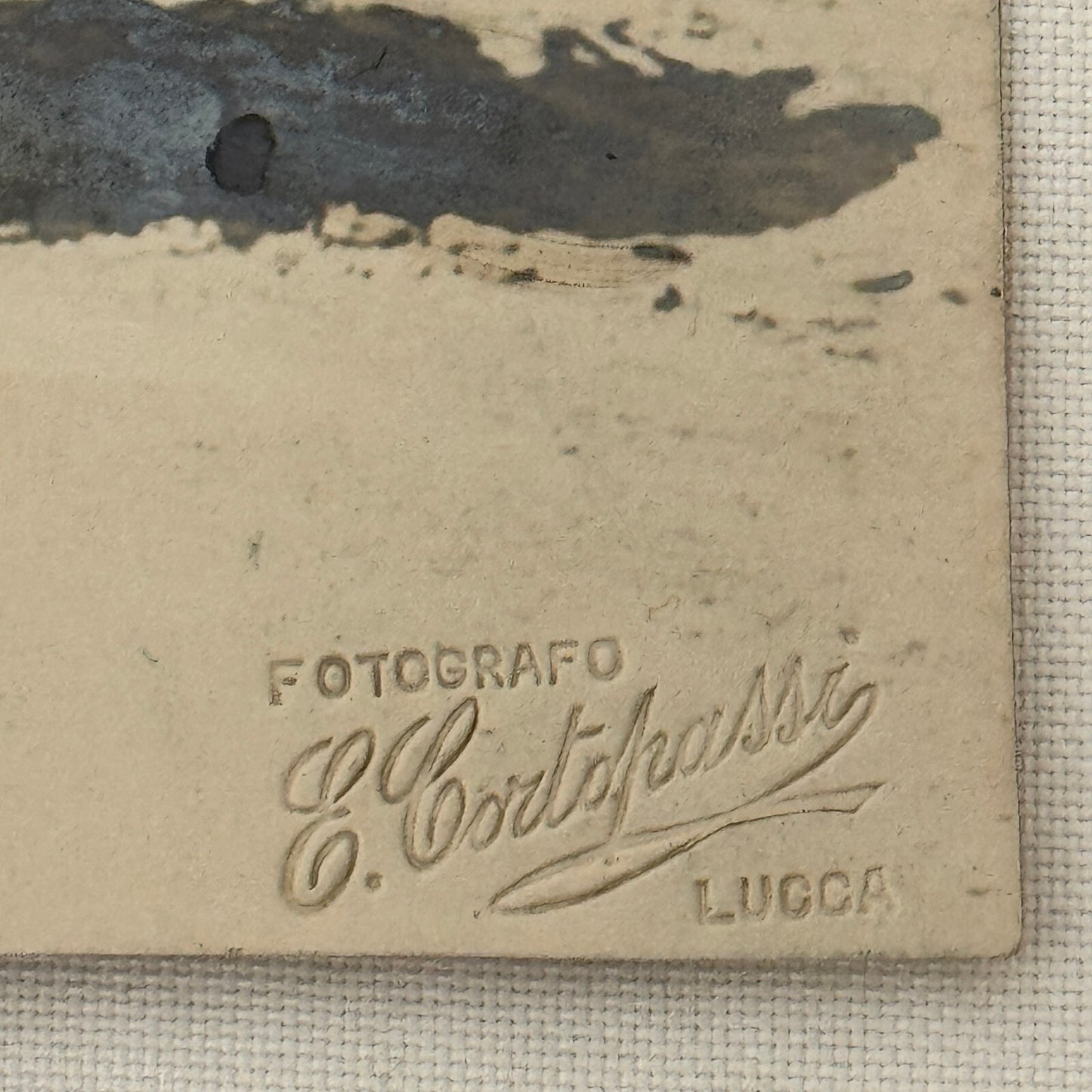 Antique Photo Photograph People on Beach with Early Automobile Car