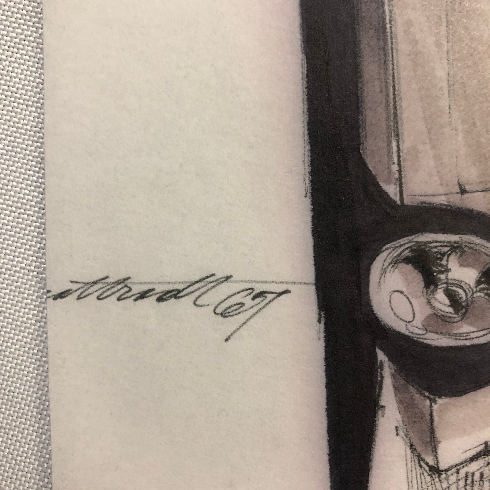 Styling Concept Automobile Illustration Art Drawing Sketch Vintage 1967 NOTTRODT