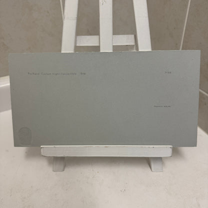 1948 Packard Custom Eight Convertible Car Illustration Art Drawing Hand Drawn