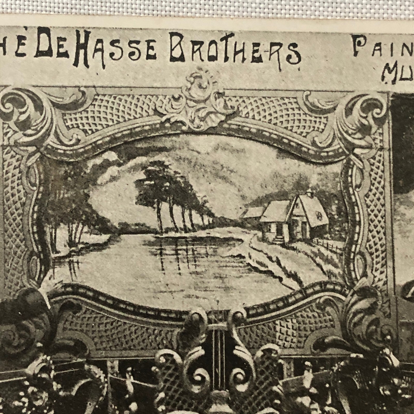 Circus Performer Speed Painting Musician Act German Postcard Post Card De Hasse