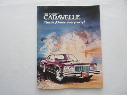 1979 Plymouth Caravelle Car Sales Brochure Catalog Advertising - Station Wagon +