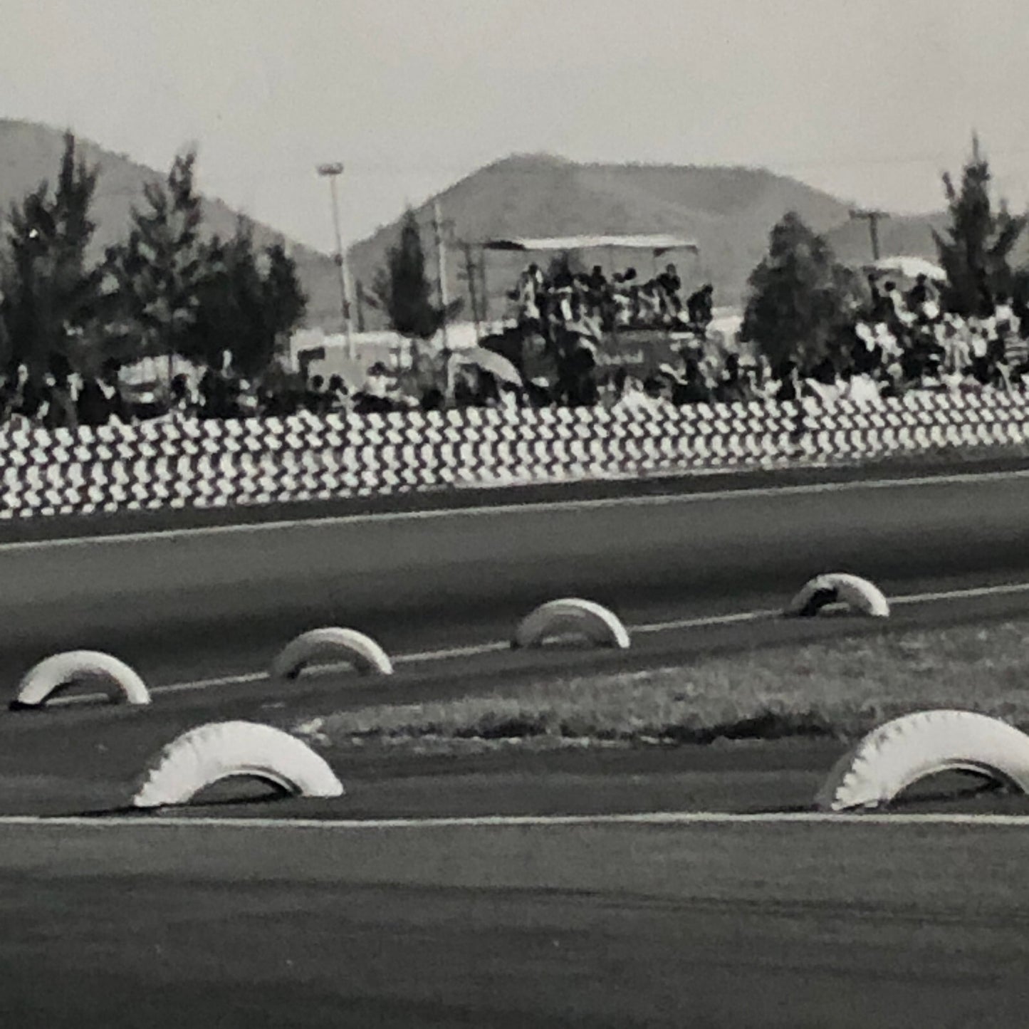 Vintage Bernard Cahier Racing Photo Mike Spence Lotus Climax 1965 Mexico GP