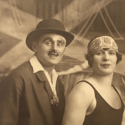 Circus Performer Photo Postcard Real Photo Postcard RPPC Vintage