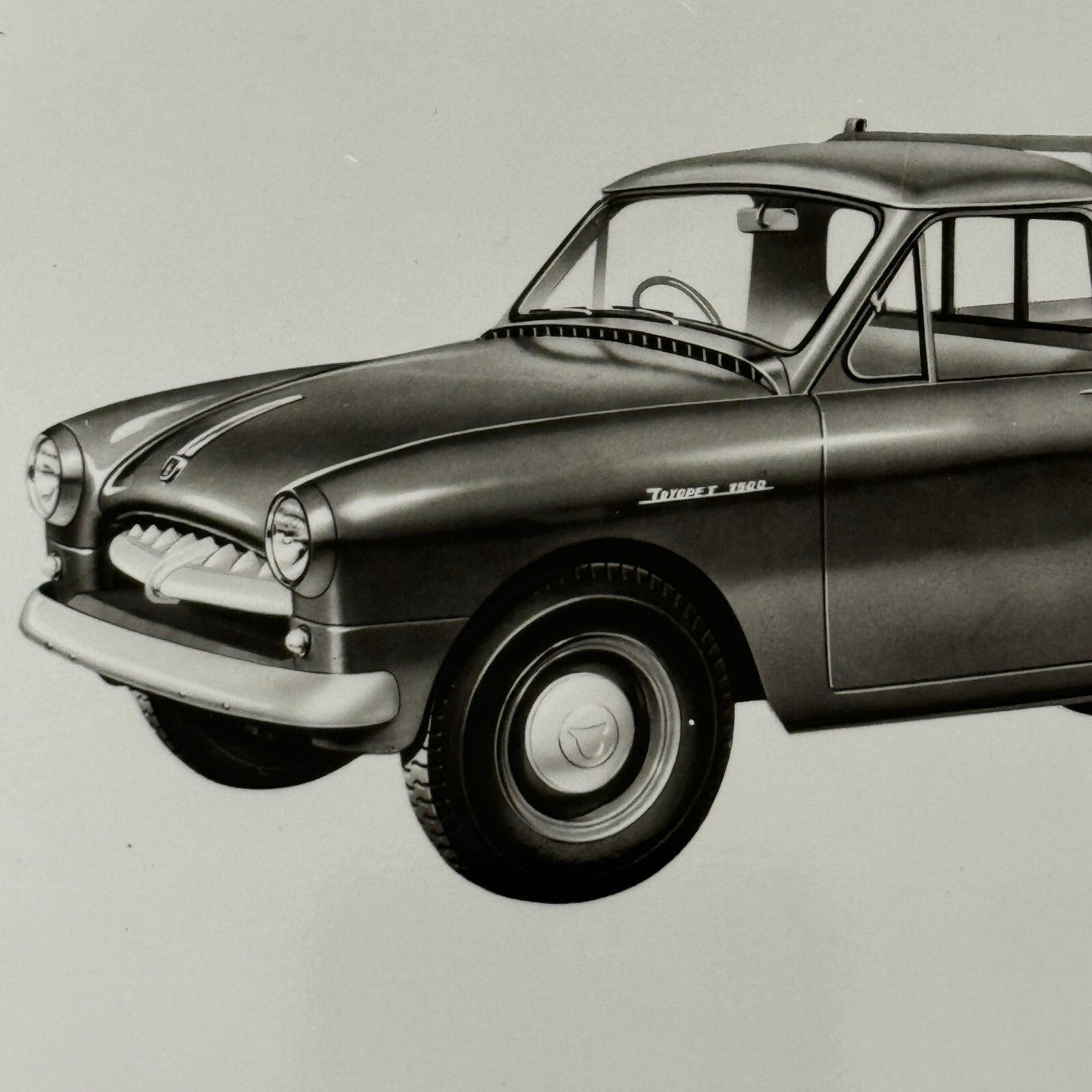 Vintage Toyota Toyopet Pickup Truck Press Photo Photograph