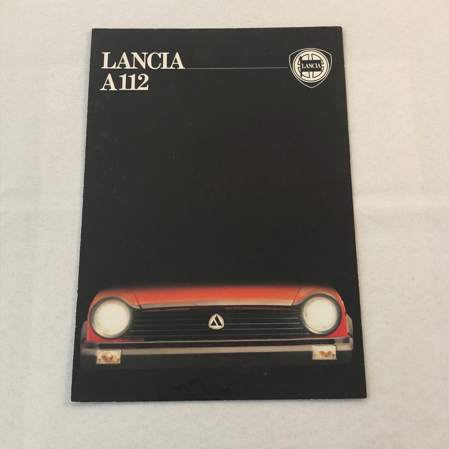 Lancia A112 Car Sales Brochure Catalog Vintage GERMAN Lancia A 112