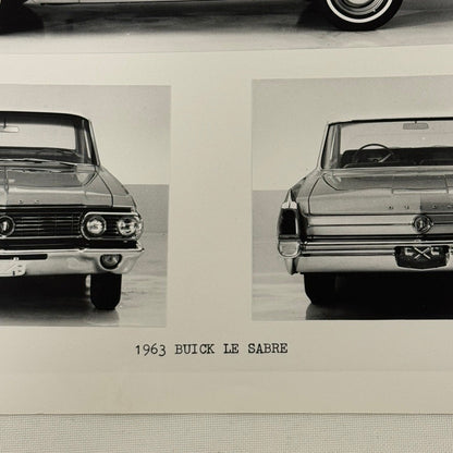 1963 Buick LeSabre Car Photograph Photo Print Automobile