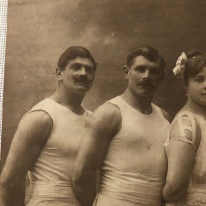 Circus Perfomer Real Photo Postcard Post Card Vintage in Costume