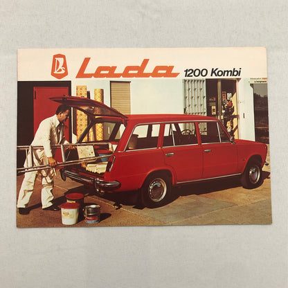 Lada 1200 Kombi Station Wagon Car Sales Brochure Catalog GERMAN Text