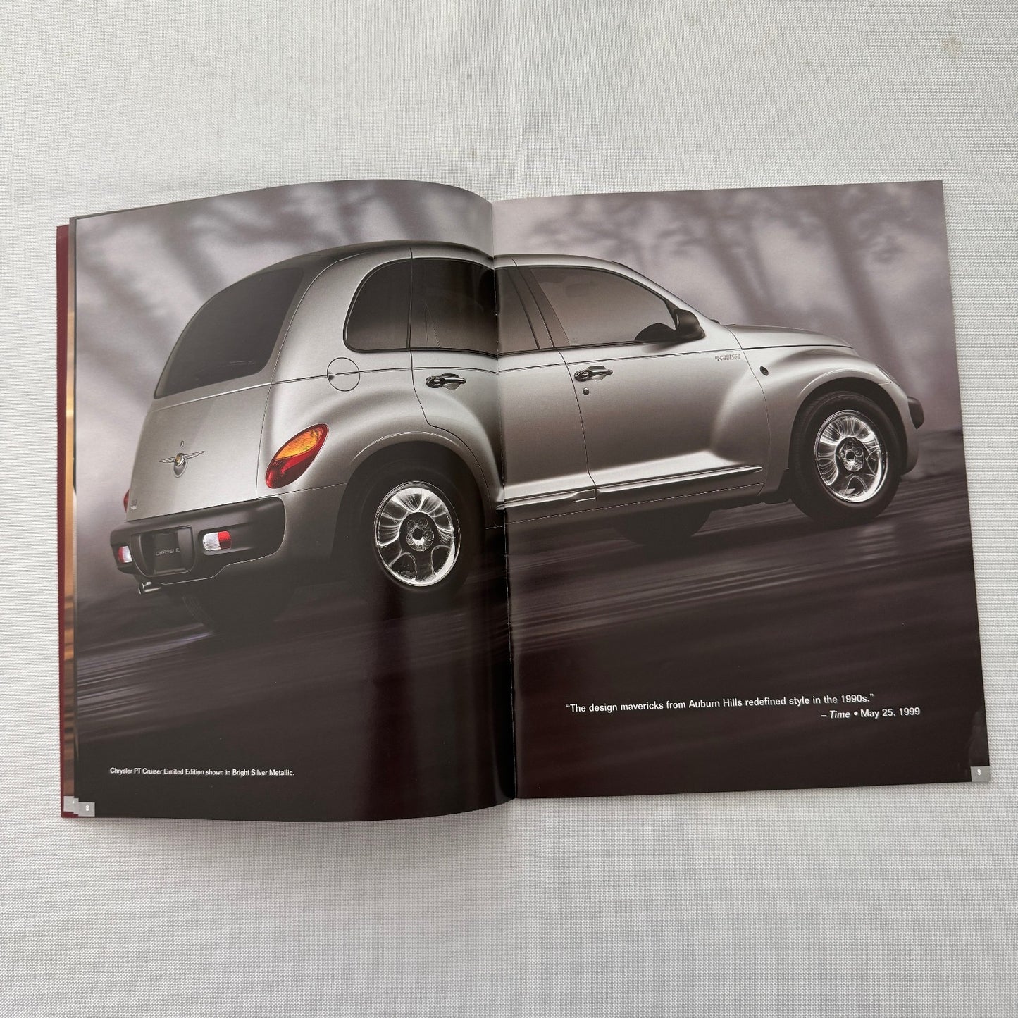 2001 Chrysler PT Cruiser Car Sales Brochure Catalog Advertising Canadian